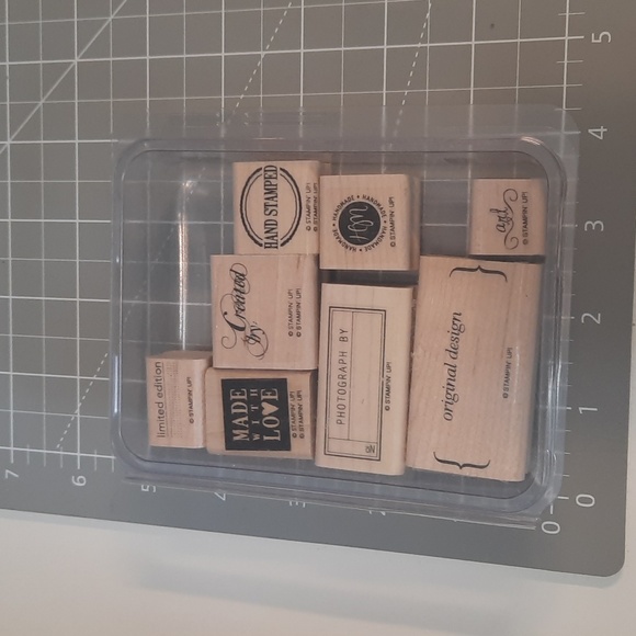 Art By Design Stampin Up rubber stamp set - Picture 2 of 4